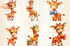 Valentine's Day Giraffe Clipart Bundle - CraftNest - Digital Crafting and Art