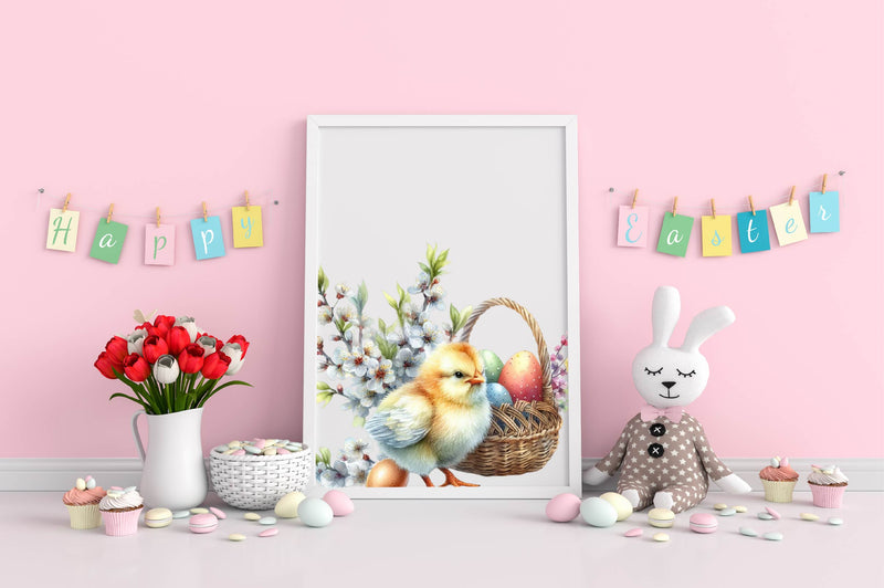 Easter Chicken Clipart Bundle - CraftNest - Digital Crafting and Art