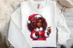 Christmas Black Girl Clipart Bundle 2 - CraftNest - Digital Crafting and Art