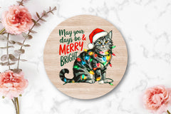 Merry And Bright Cat Christmas Clipart Bundle - CraftNest - Digital Crafting and Art