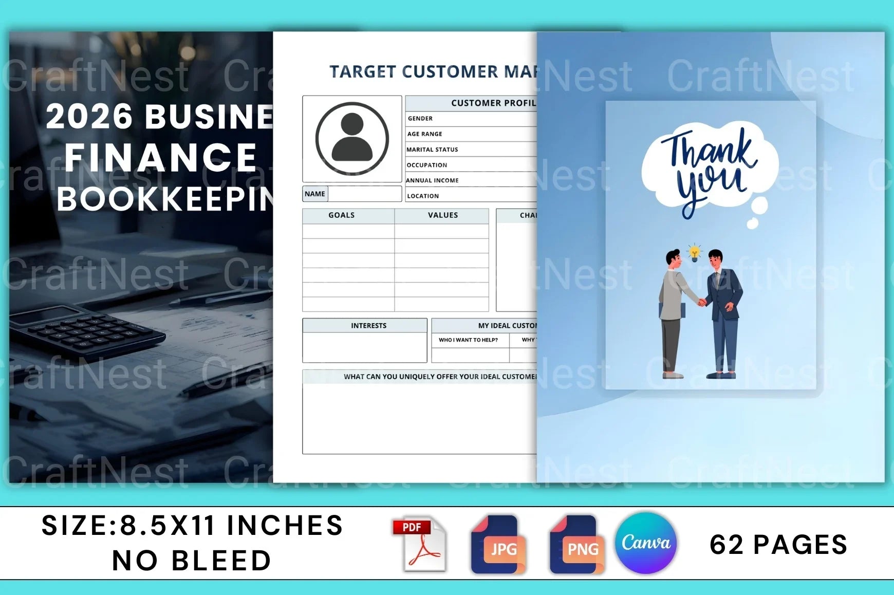 Business Finance Bookkeeping Guide - CraftNest - Digital Crafting and Art
