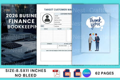 Business Finance Bookkeeping Guide - CraftNest - Digital Crafting and Art