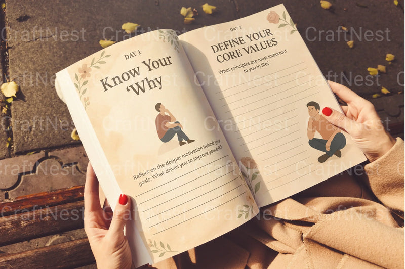 30-Day Self Mastery Journey - CraftNest - Digital Crafting and Art