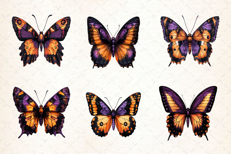 Butterfly Butterflies Clipart Bundle - CraftNest - Digital Crafting and Art