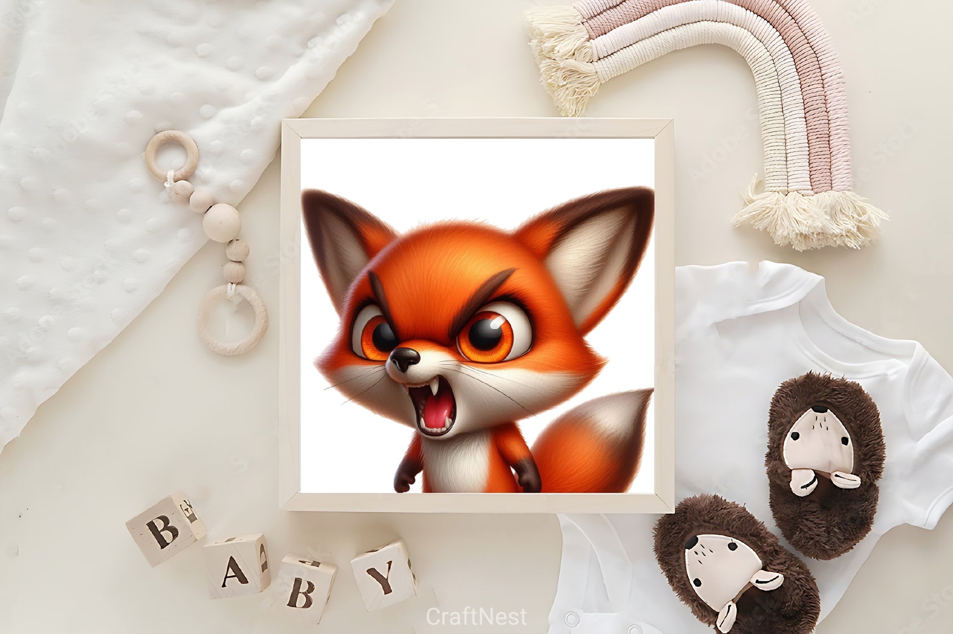 Angry Fox Clipart Bundle - CraftNest - Digital Crafting and Art