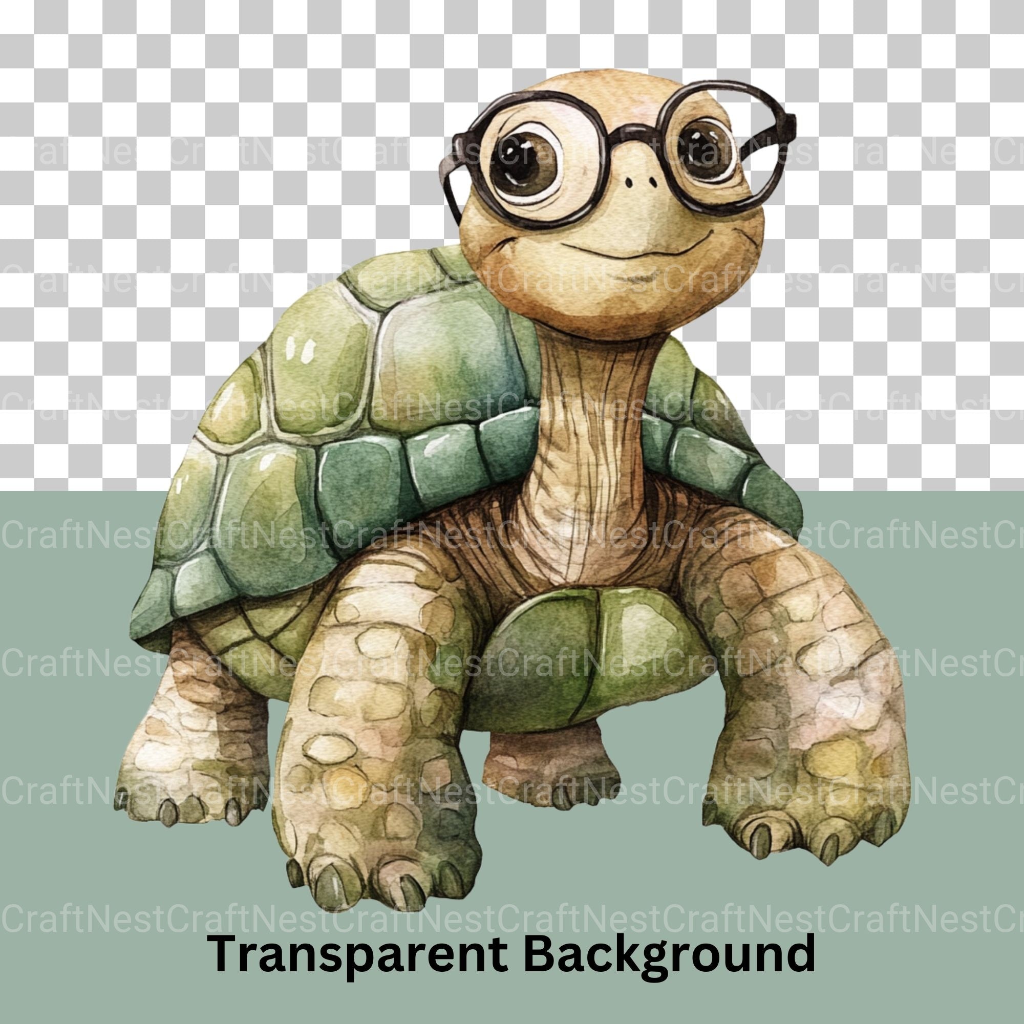 Animals Wearing Glasses Clipart Bundle - CraftNest - Digital Crafting and Art