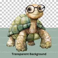 Animals Wearing Glasses Clipart Bundle - CraftNest - Digital Crafting and Art