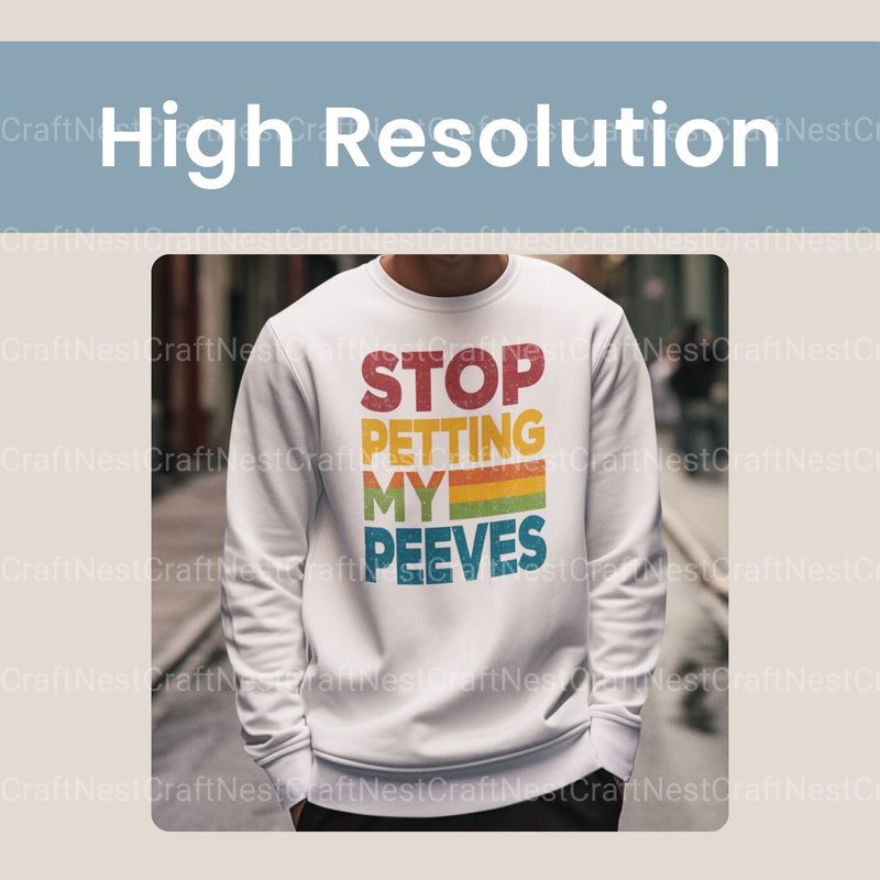 Stop Petting My Peeves Clipart Bundle - CraftNest - Digital Crafting and Art