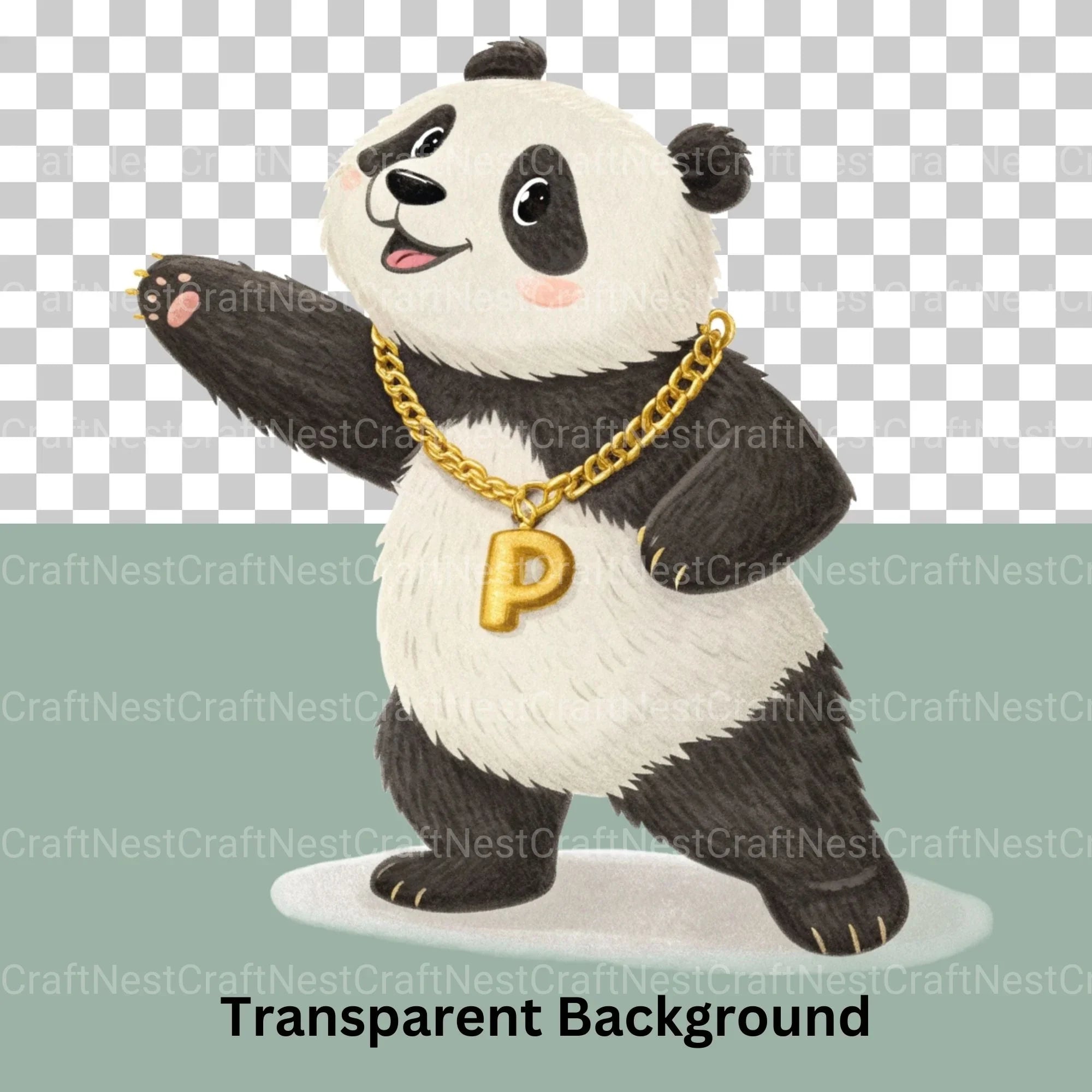 Panda Clipart Bundle - CraftNest - Digital Crafting and Art