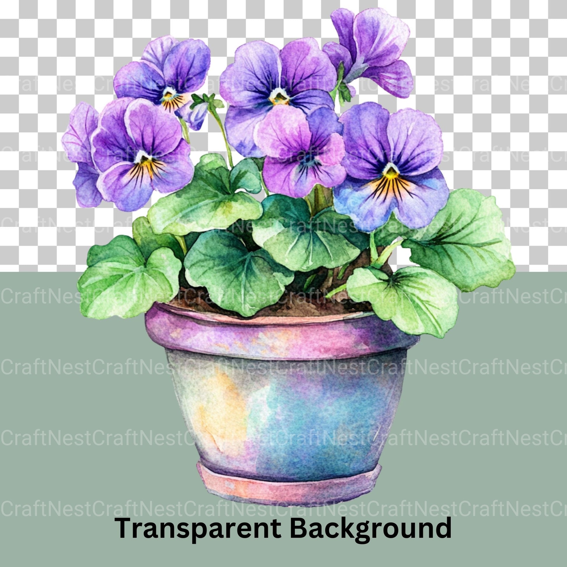 Houseplants Clipart Bundle - CraftNest - Digital Crafting and Art