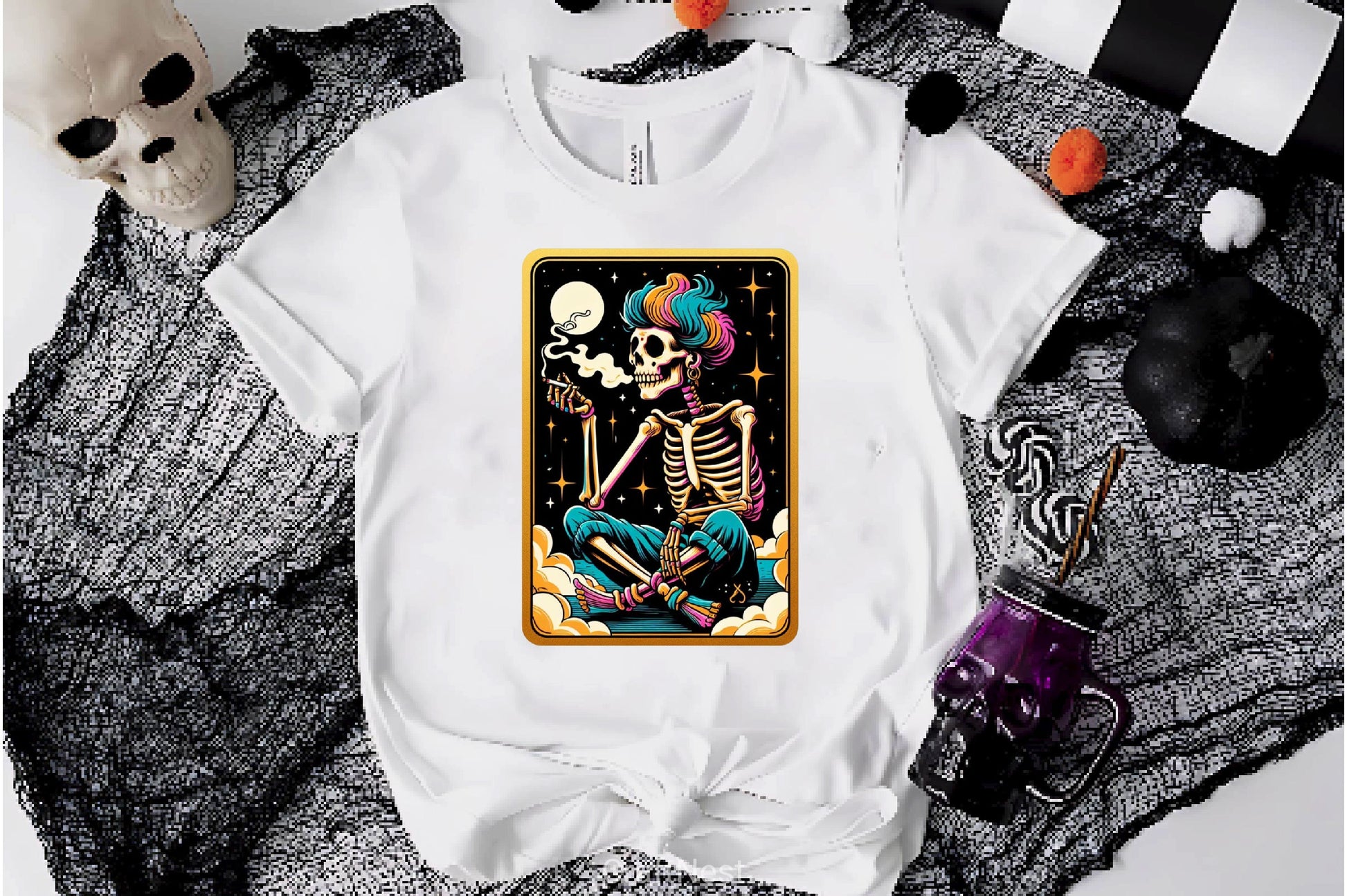 The Cannabitch Tarot Card Clipart Bundle - CraftNest - Digital Crafting and Art