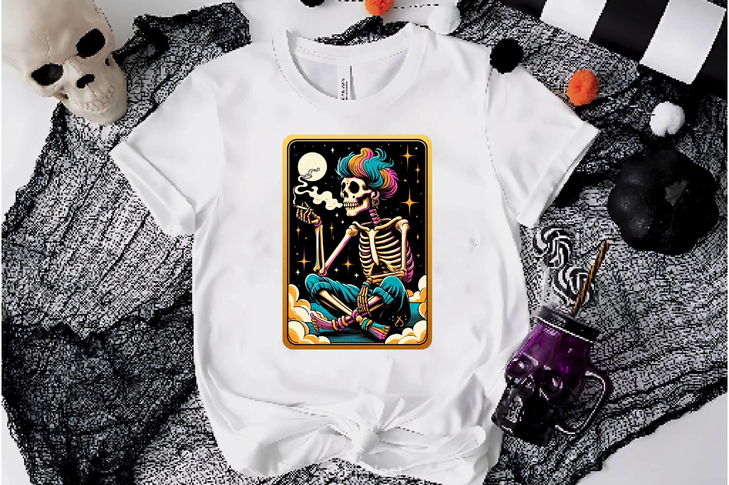 The Cannabitch Tarot Card Clipart Bundle - CraftNest - Digital Crafting and Art