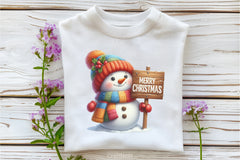 Cute Christmas Snowman Clipart Bundle 20 - CraftNest - Digital Crafting and Art