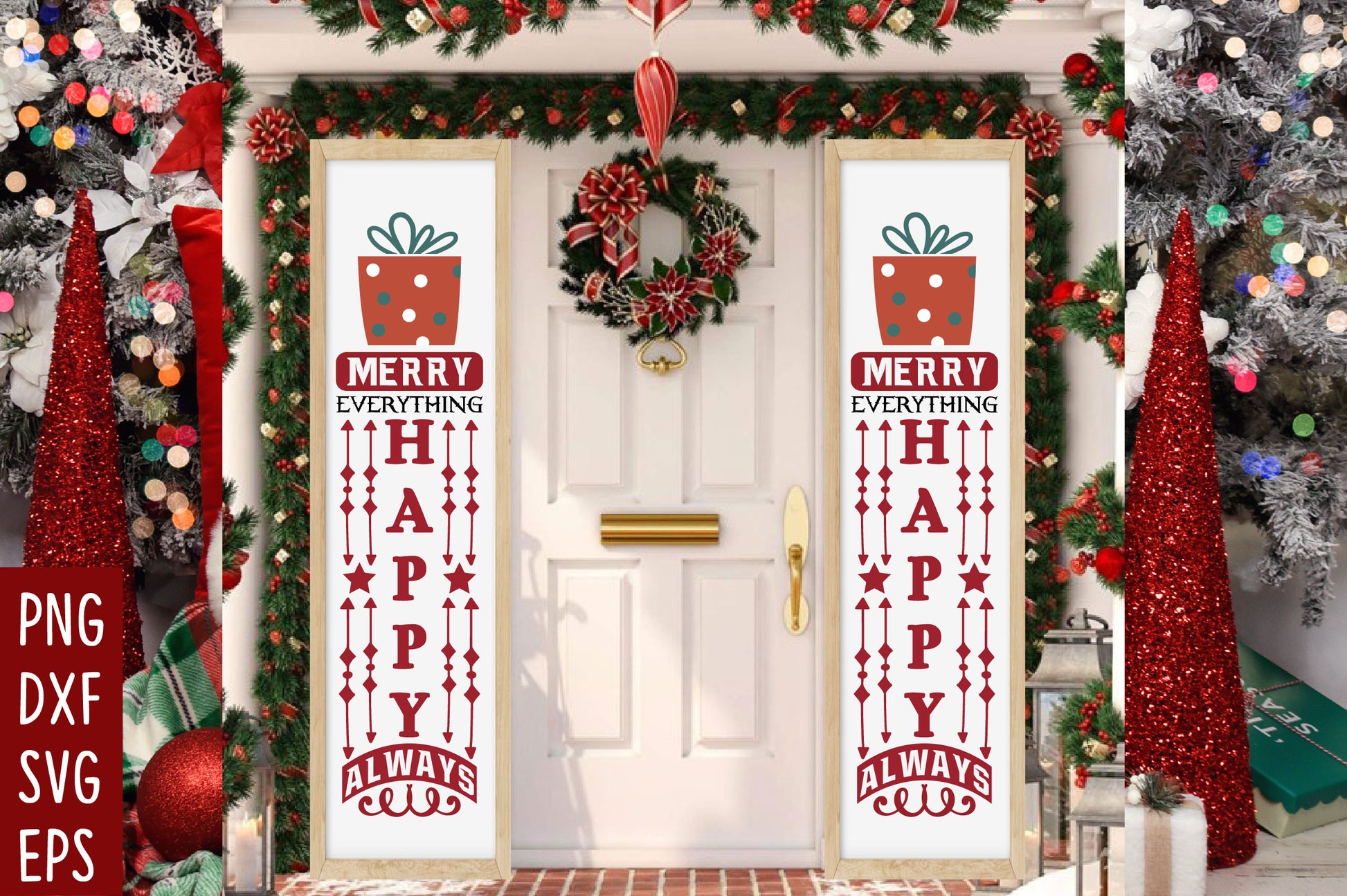 Christmas Porch Sign Bundle - CraftNest - Digital Crafting and Art