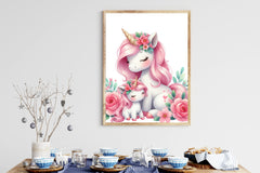 Mother's Day Unicorn Clipart Bundle - CraftNest - Digital Crafting and Art