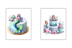 Fairy Mermaid Clipart Bundle - CraftNest - Digital Crafting and Art