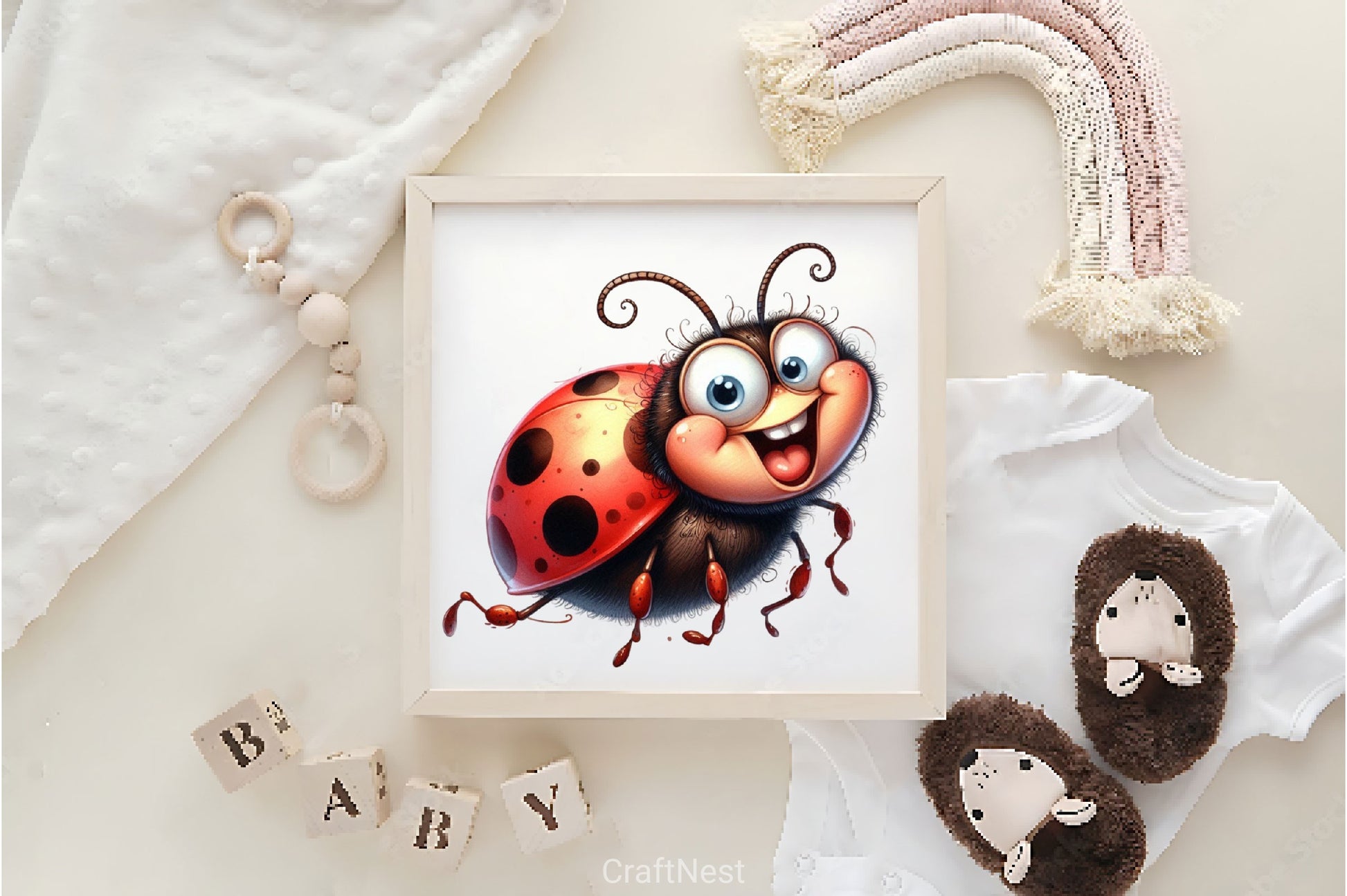 Funny Ladybug Clipart Bundle 2 - CraftNest - Digital Crafting and Art