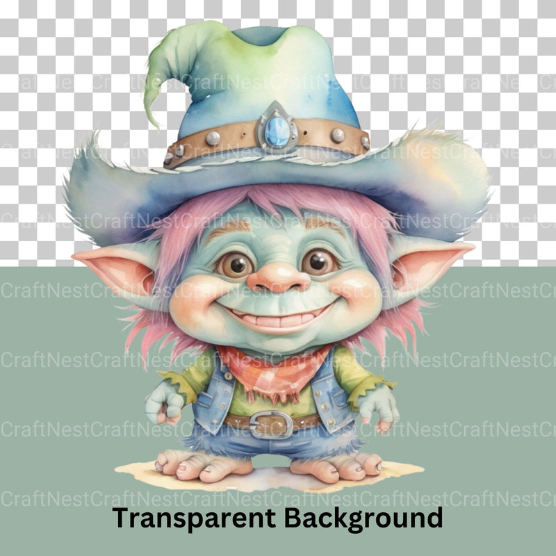 Trolls Clipart Bundle - CraftNest - Digital Crafting and Art