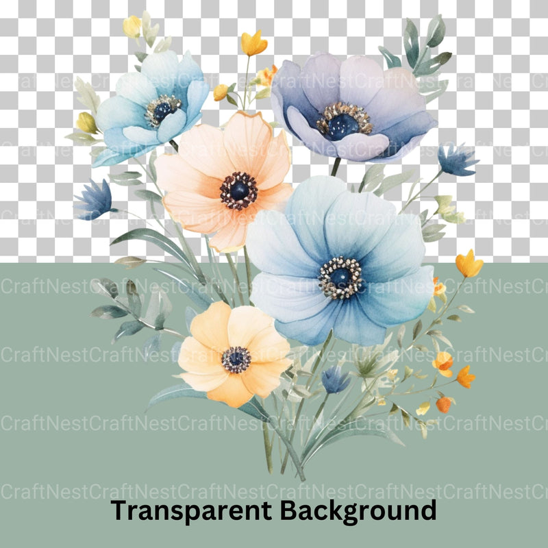 Flowers Clipart Bundle 30 - CraftNest - Digital Crafting and Art