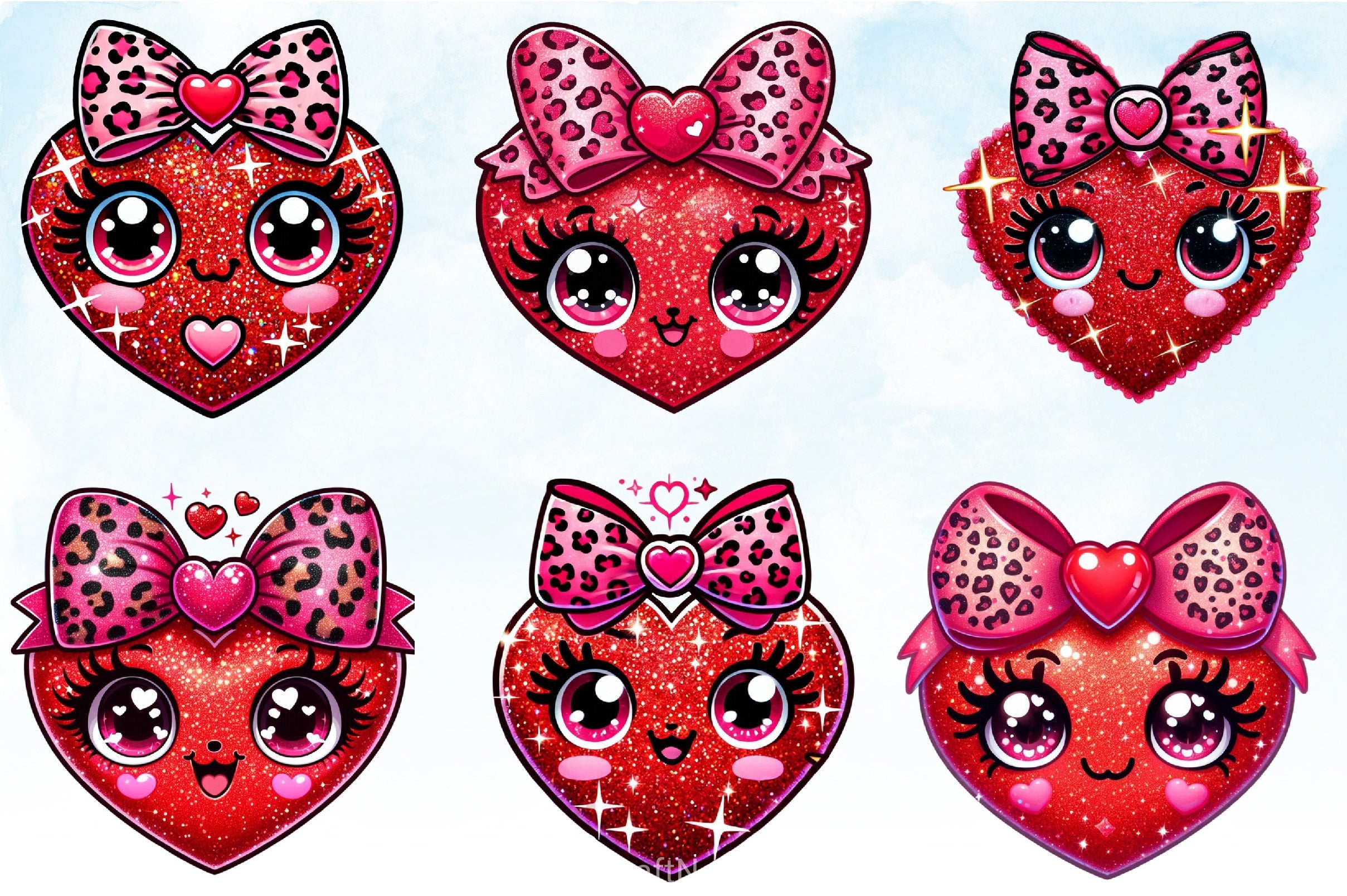 Valentine's Heart Clipart Bundle - CraftNest - Digital Crafting and Art