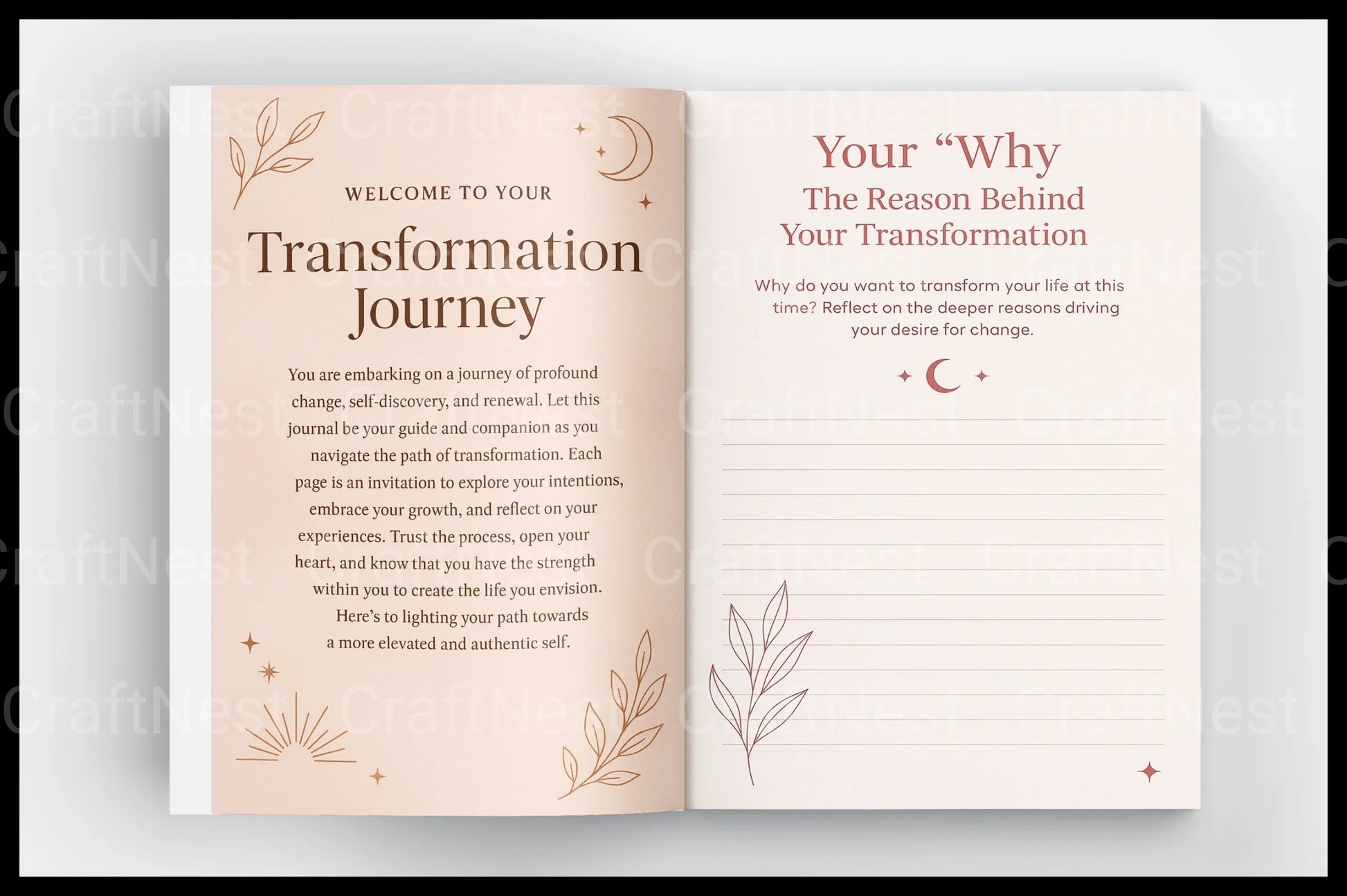 My Journey to Transformation - CraftNest - Digital Crafting and Art