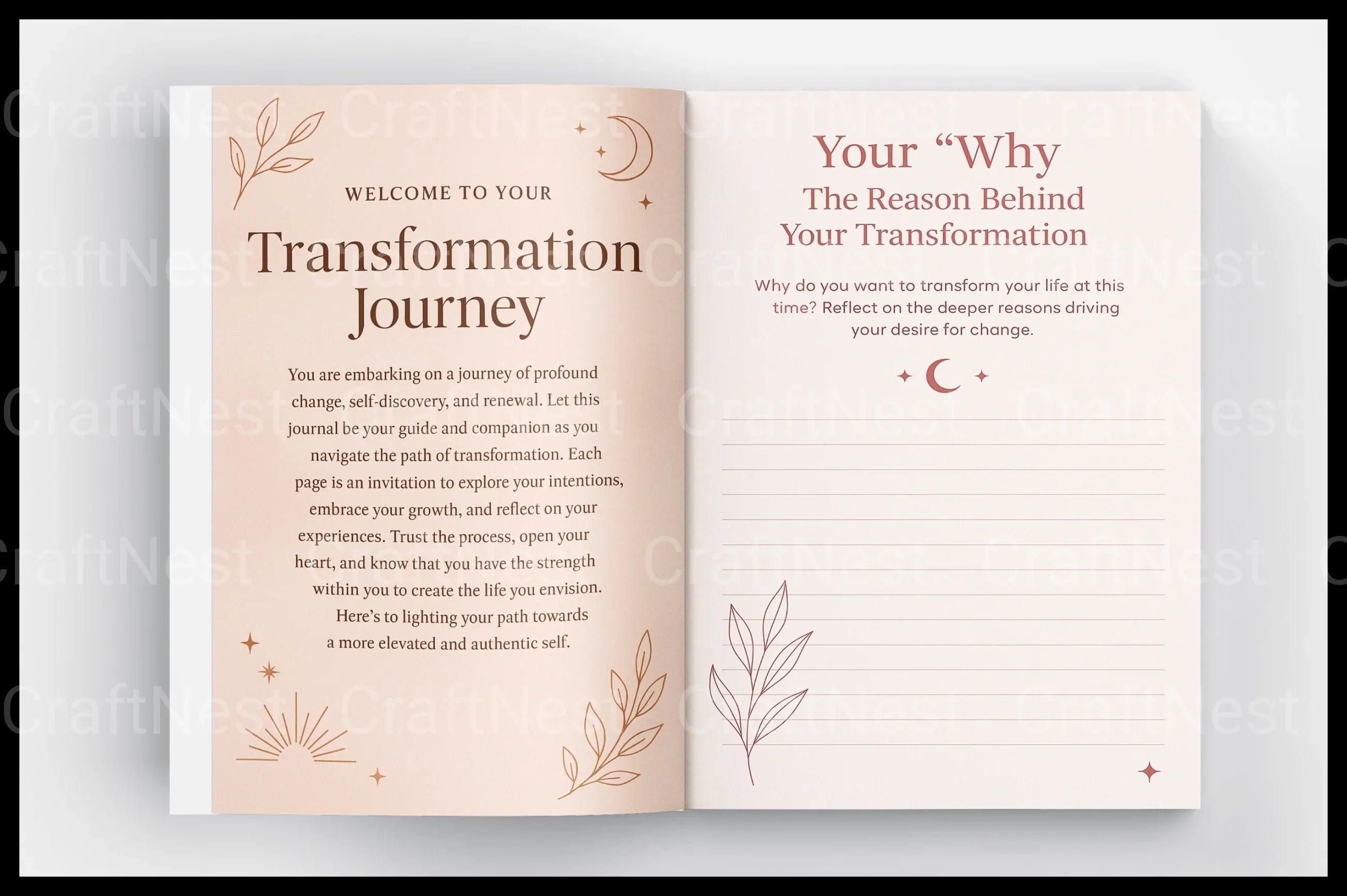 My Journey to Transformation - CraftNest - Digital Crafting and Art