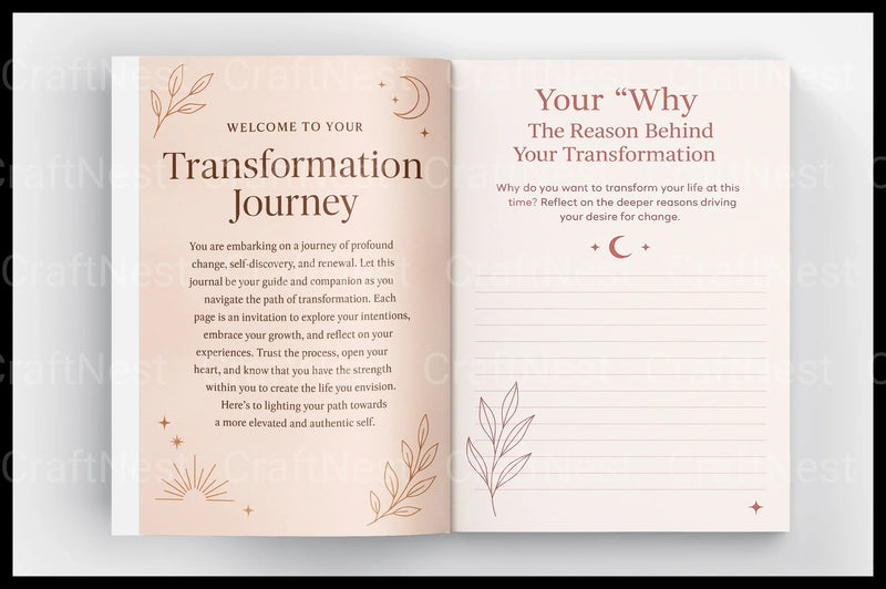 My Journey to Transformation - CraftNest - Digital Crafting and Art