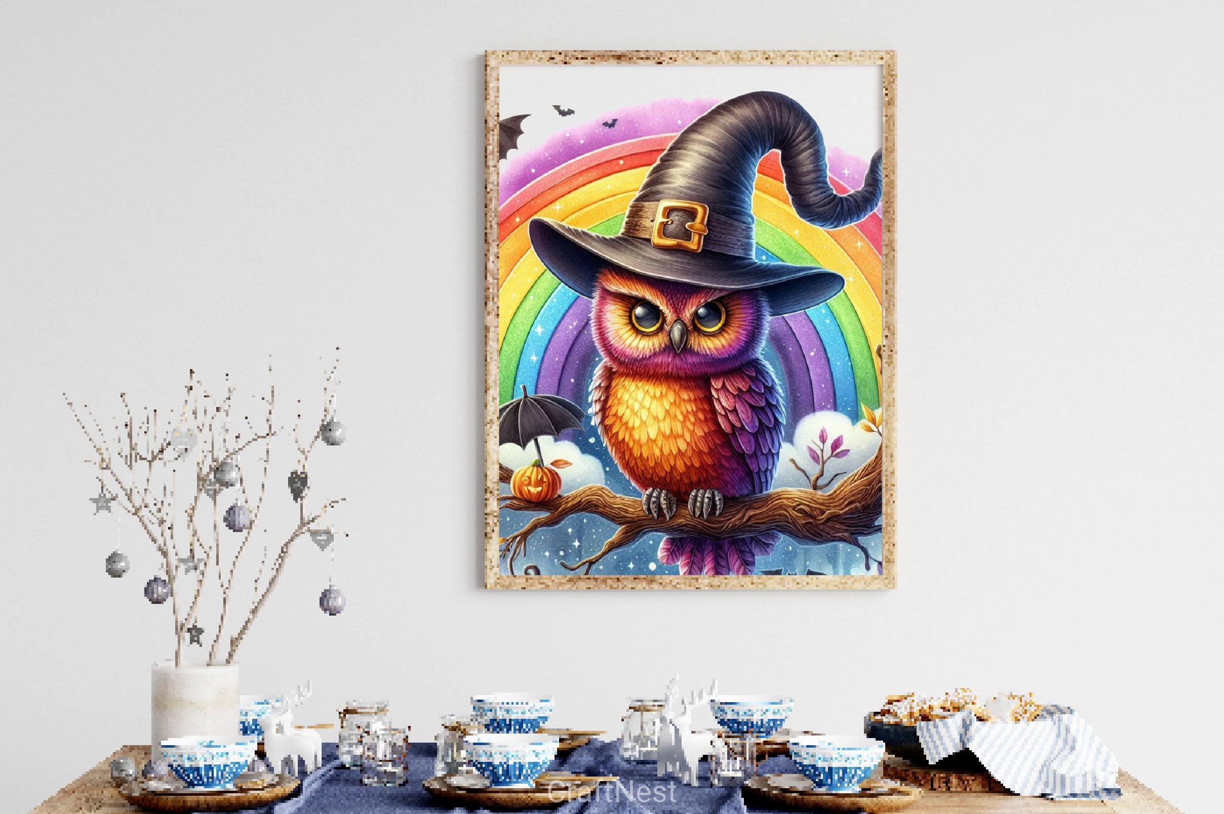 Halloween Owl Clipart Bundle 4 - CraftNest - Digital Crafting and Art