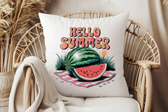 Hello Summer Watermelon Clipart Bundle 5 - CraftNest - Digital Crafting and Art