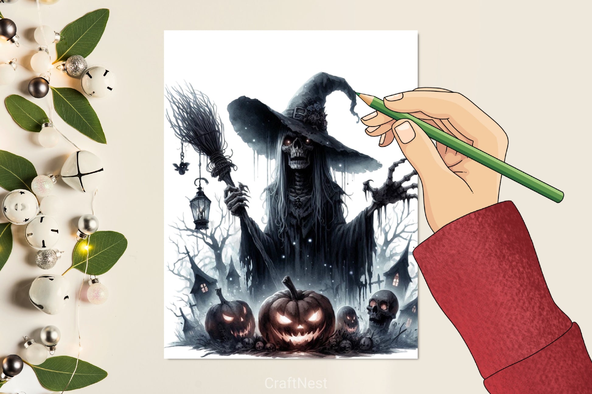Halloween Witch Clipart Bundle - CraftNest - Digital Crafting and Art