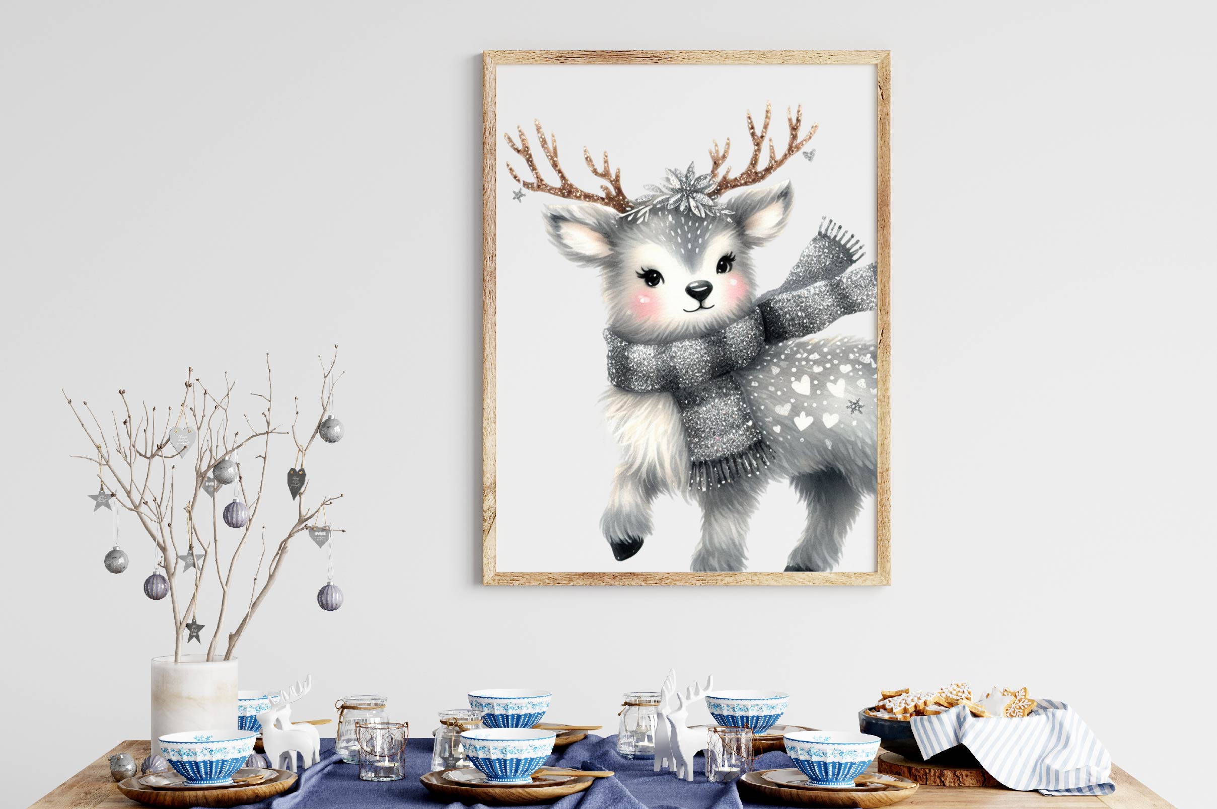 Glitter Elk Clipart Bundle - CraftNest - Digital Crafting and Art