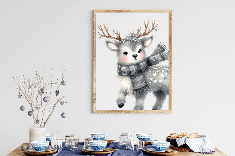 Glitter Elk Clipart Bundle - CraftNest - Digital Crafting and Art