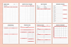 Budget Management Organizer for Effective Financial Planning - CraftNest - Digital Crafting and Art