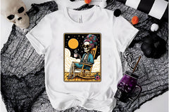 The Coffee Tarot Card Skeleton Clipart Bundle - CraftNest - Digital Crafting and Art