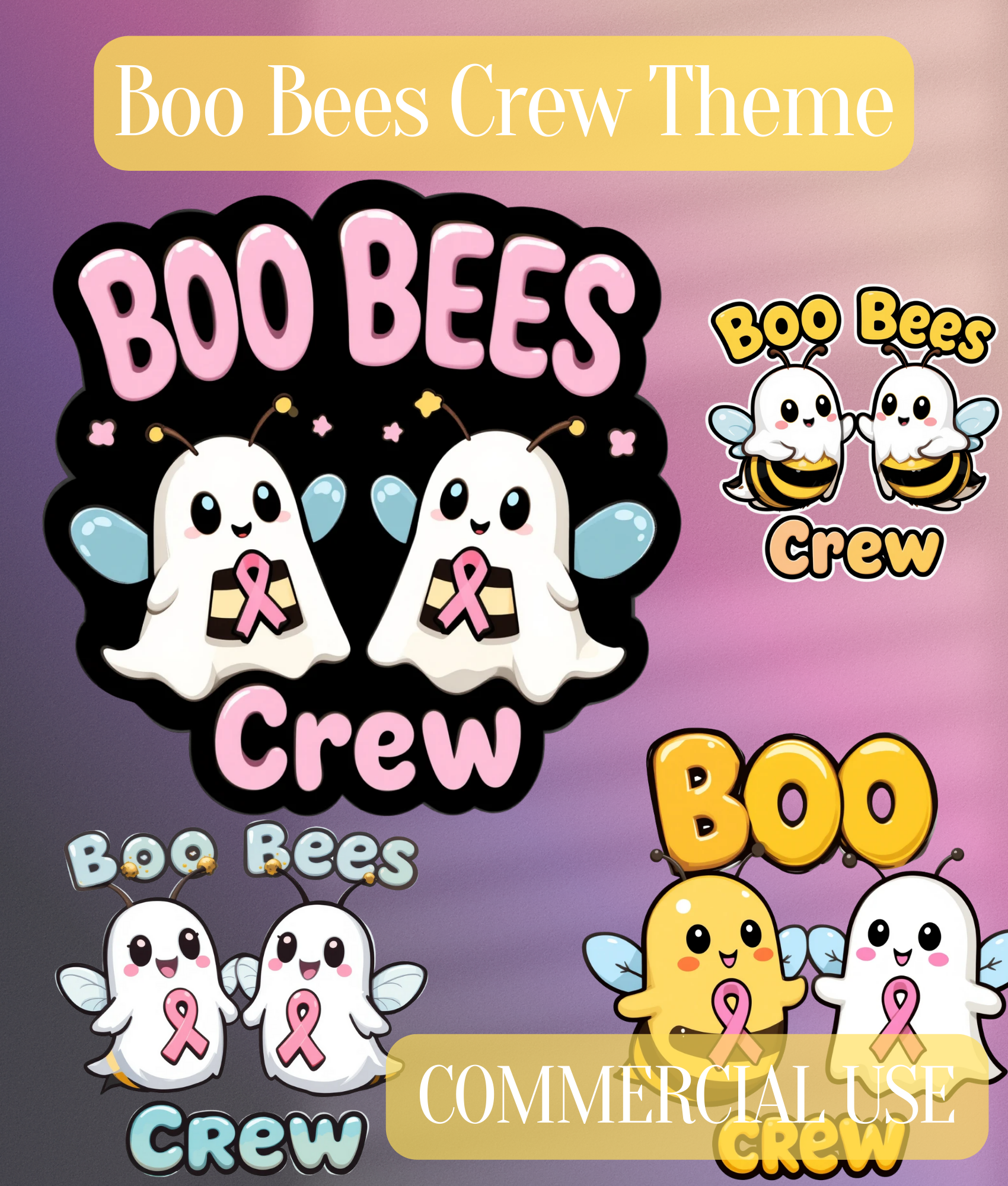 Check Your BooBees Clipart Bundle - CraftNest - Digital Crafting and Art