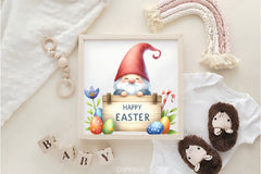 Cute Easter Gnome Clipart Bundle - CraftNest - Digital Crafting and Art