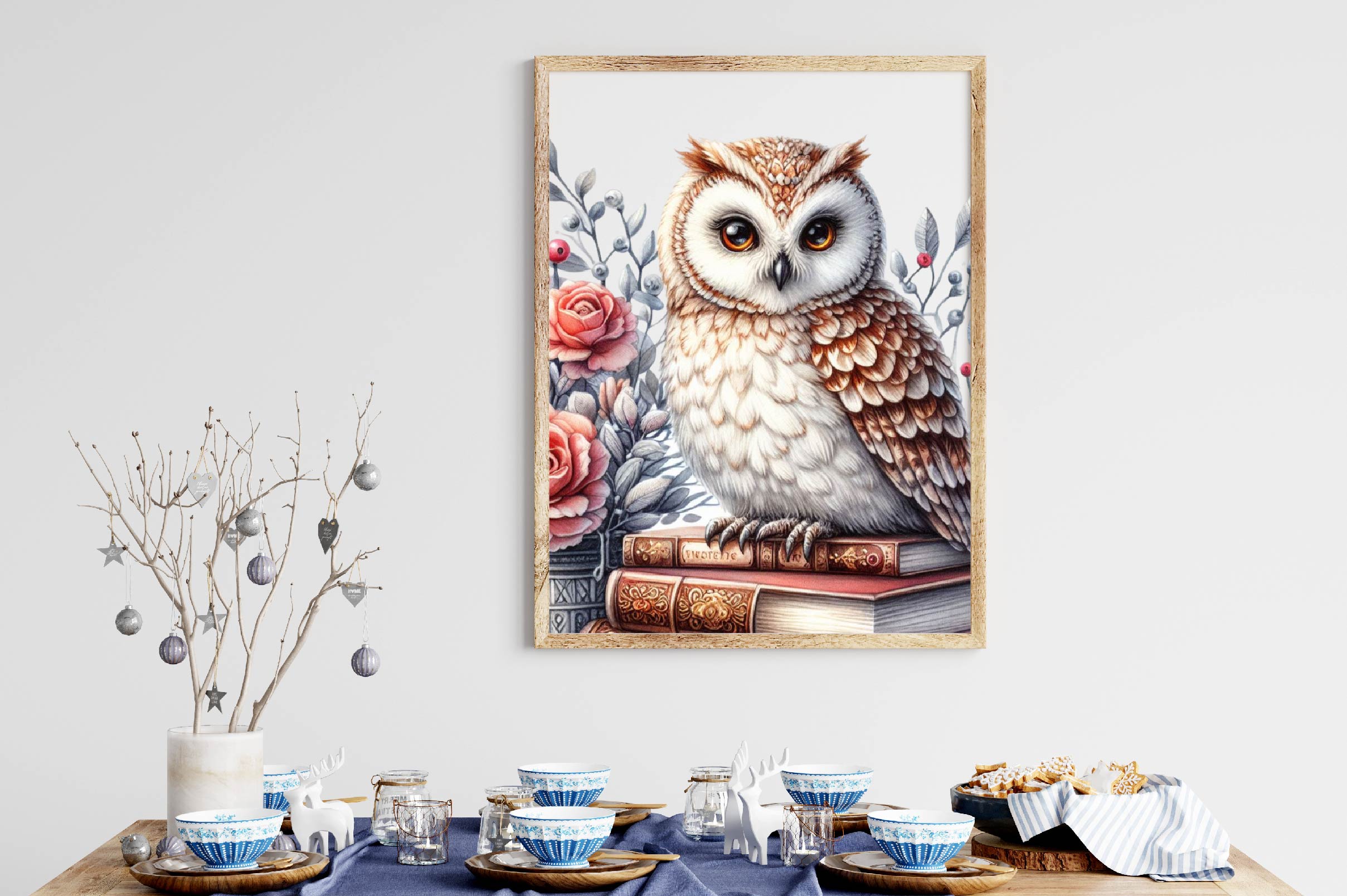 Books & Owl Clipart Bundle - CraftNest - Digital Crafting and Art
