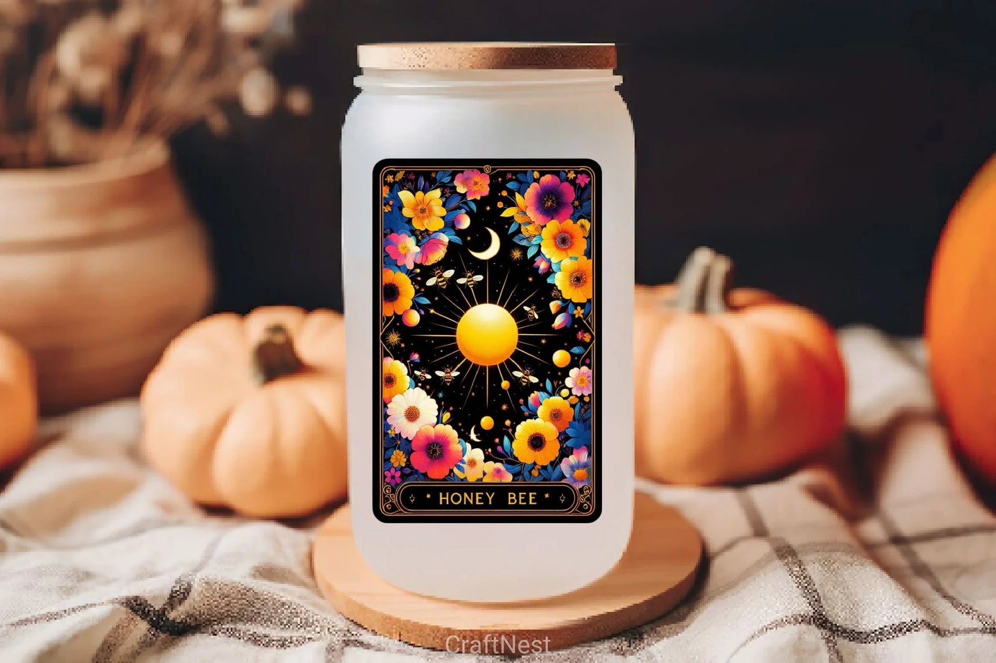 Honey Bee Tarot Card Clipart Bundle 22 - CraftNest - Digital Crafting and Art