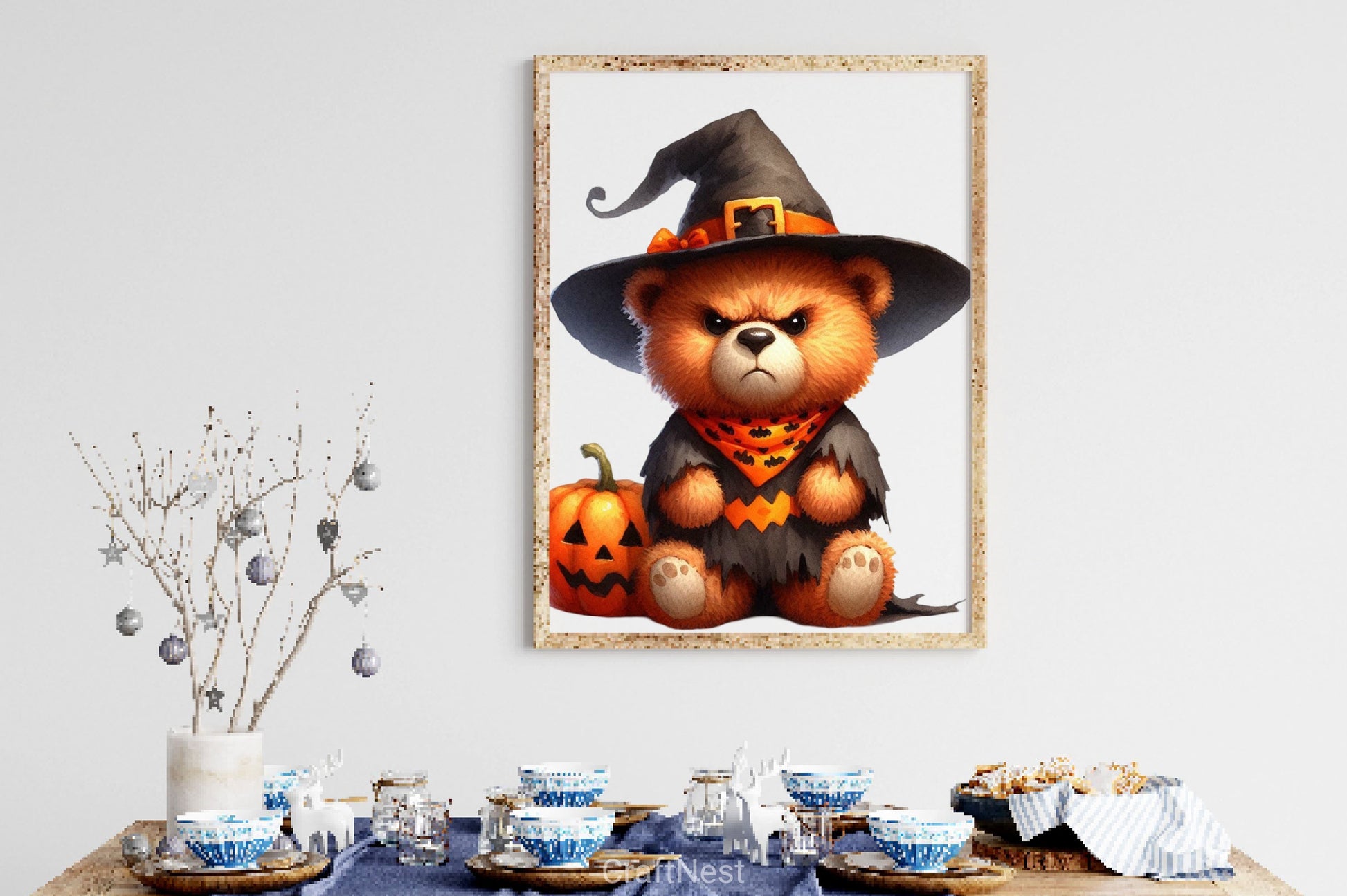 Halloween Teddy Bear Clipart Bundle 3 - CraftNest - Digital Crafting and Art