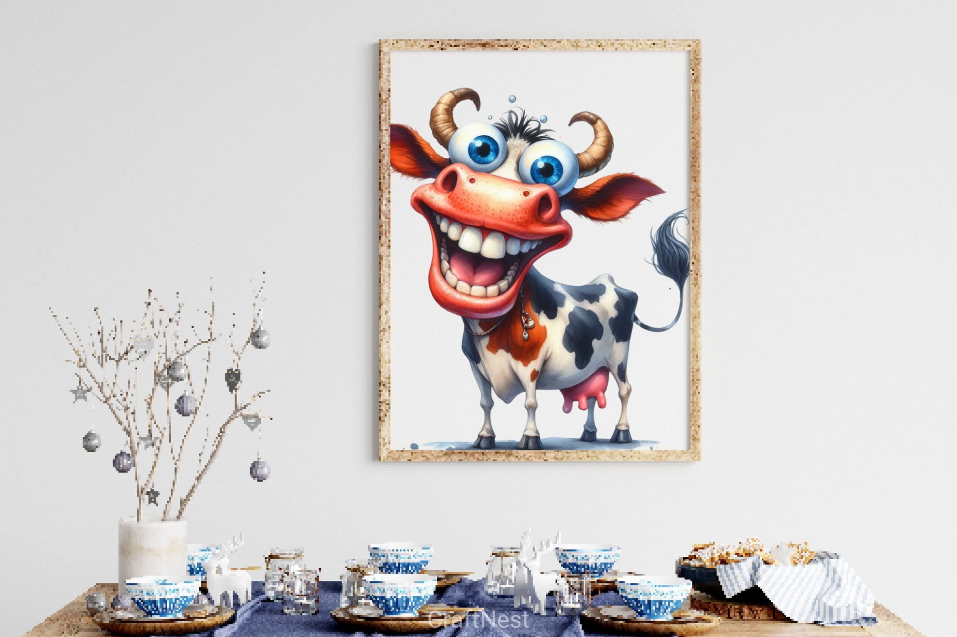 Funny Cows Cute Cow Farm Clipart Bundle - CraftNest - Digital Crafting and Art