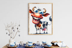 Funny Cows Cute Cow Farm Clipart Bundle - CraftNest - Digital Crafting and Art