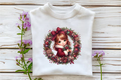 Maroon Christmas Clipart Bundle - CraftNest - Digital Crafting and Art