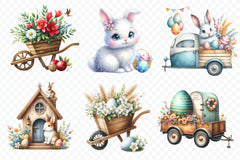 Easter Day Clipart Bundle 22 - CraftNest - Digital Crafting and Art