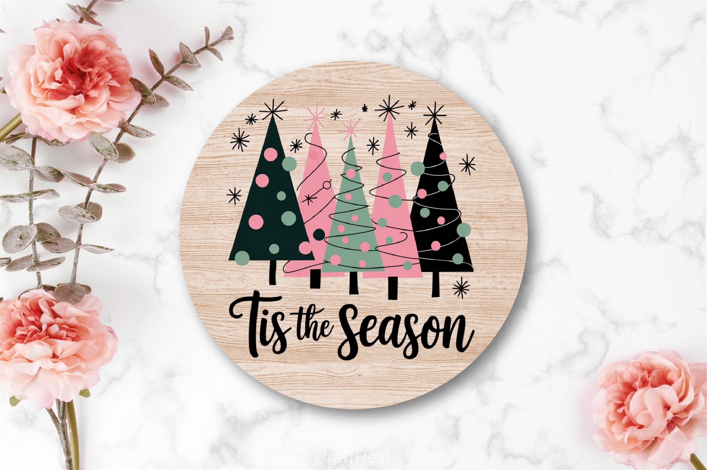 Christmas Trees Clipart Bundle 2 - CraftNest - Digital Crafting and Art