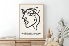 Minimalist Contemporary Woman'S Face Clipart Bundle - CraftNest - Digital Crafting and Art