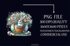 Easter Day Clipart Bundle - CraftNest - Digital Crafting and Art