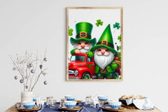 St Patricks Day Gnome Truck Clipart Bundle - CraftNest - Digital Crafting and Art