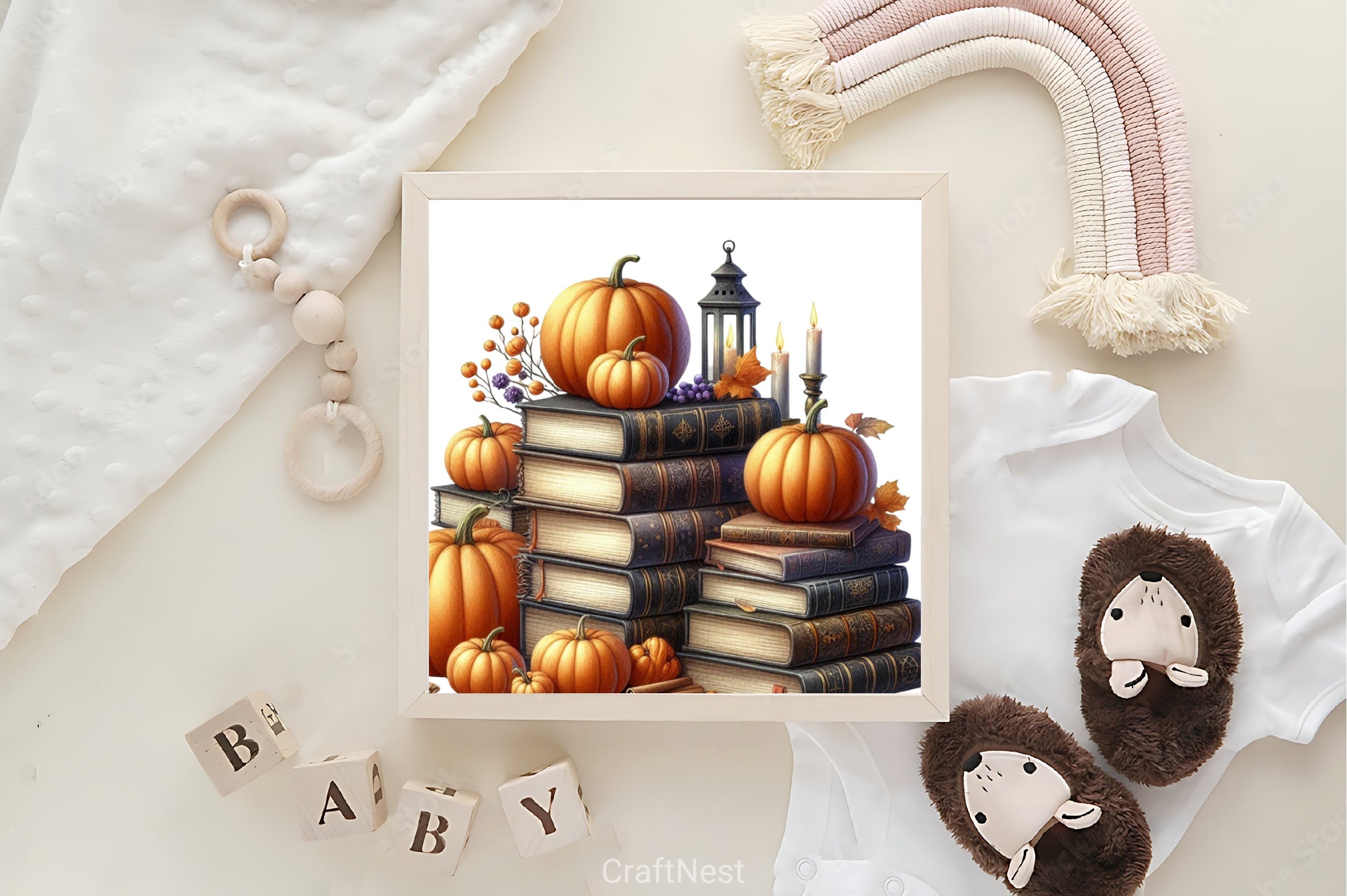 Halloween Books Clipart Bundle - CraftNest - Digital Crafting and Art