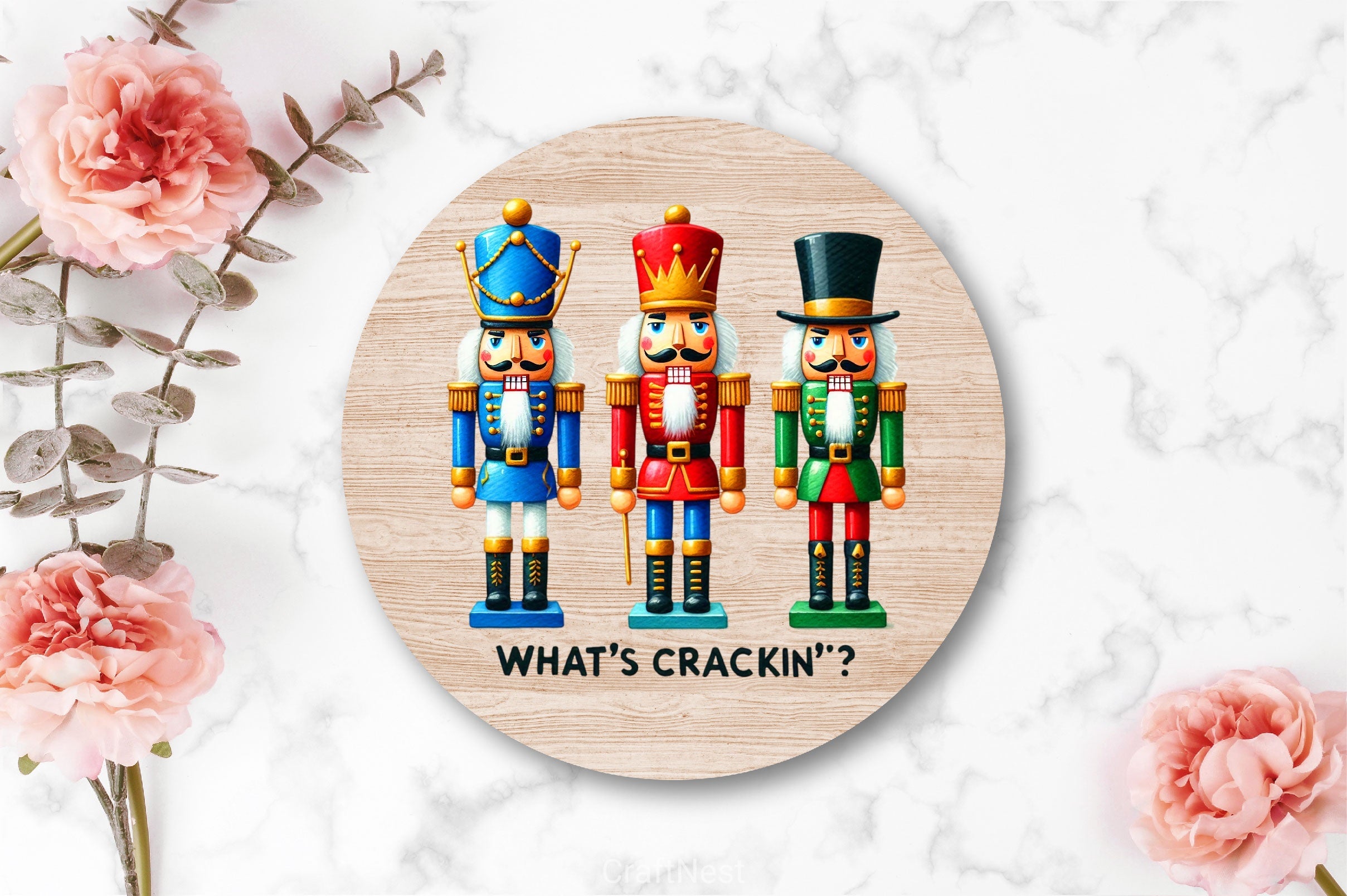 What's Crackin Glitter Nutcracker Clipart Bundle - CraftNest - Digital Crafting and Art