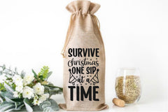 Christmas Wine Bag Bundle - CraftNest - Digital Crafting and Art